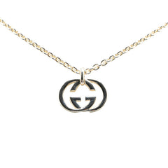 グッチ インターロッキングG ネックレス SV925 シルバー レディース GUCCI 【中古】