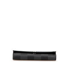 ルイ ヴィトン ダミエ グラフィット ミュルティクレ6 キーケース N62662 ブラック PVC レザー レディース LOUIS VUITTON 【中古】