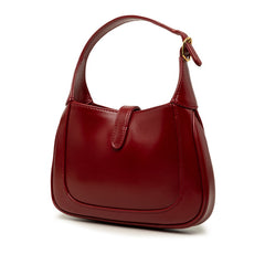 グッチ ジャッキー1961 ミニ ハンドバッグ ショルダーバッグ 2WAY 637091 レッド レザー レディース GUCCI 中古