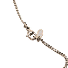 シャネル ココマーク ネックレス シルバー メタル ラインストーン レディース CHANEL 【中古】