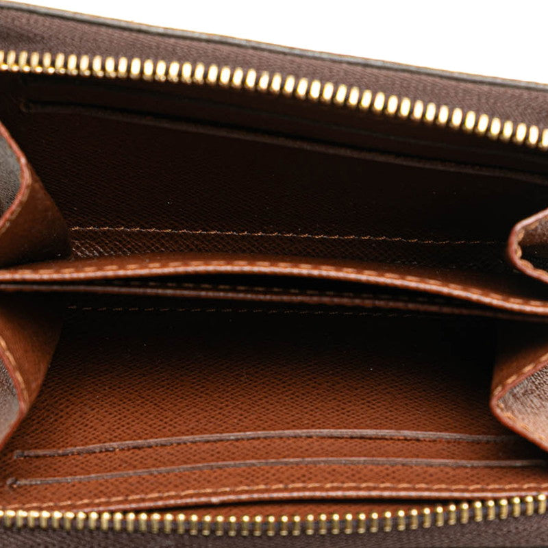 ルイ ヴィトン モノグラム ジッピー コインパース コインケース 小銭入れ M60067 ブラウン PVC レザー レディース LOUIS VUITTON 【中古】