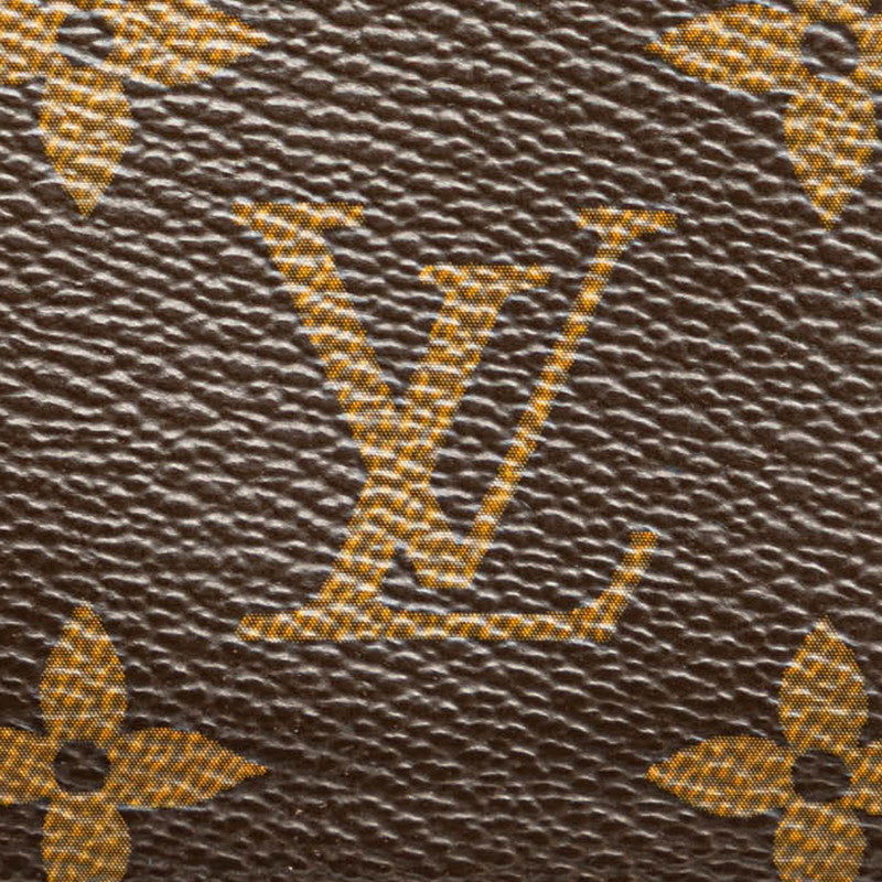 ルイ ヴィトン モノグラム ジッピー コインパース コインケース 小銭入れ M60067 ブラウン PVC レザー レディース LOUIS VUITTON 【中古】