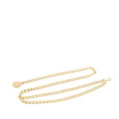 シャネル ココマーク RUE CAMBON チェーンベルト ゴールド メッキ レディース CHANEL 【中古】
