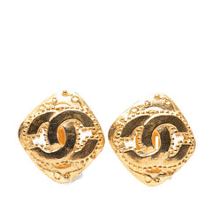 シャネル ヴィンテージ ココマーク イヤリング ゴールド メッキ レディース CHANEL 【中古】