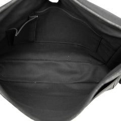 ルイ ヴィトン ダミエ ダニエルMM 斜め掛け ショルダーバッグ N58029 ブラック PVC レザー メンズ LOUIS VUITTON 【中古】