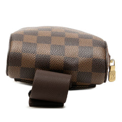 ルイ ヴィトン ダミエ ジェロニモス ショルダーバッグ ボディバッグ N51994 ブラウン PVC メンズ LOUIS VUITTON 【中古】