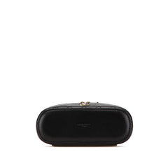 サンローラン ギャビー ミニ バニティバッグ ショルダーバッグ 2WAY ブラック レザー レディース SAINT LAURENT 【中古】