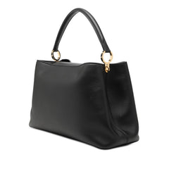 ルイ ヴィトン カプシーヌ スープルGM ハンドバッグ ショルダーバッグ 2WAY M24607 ブラック レザー レディース LOUIS VUITTON 【中古】