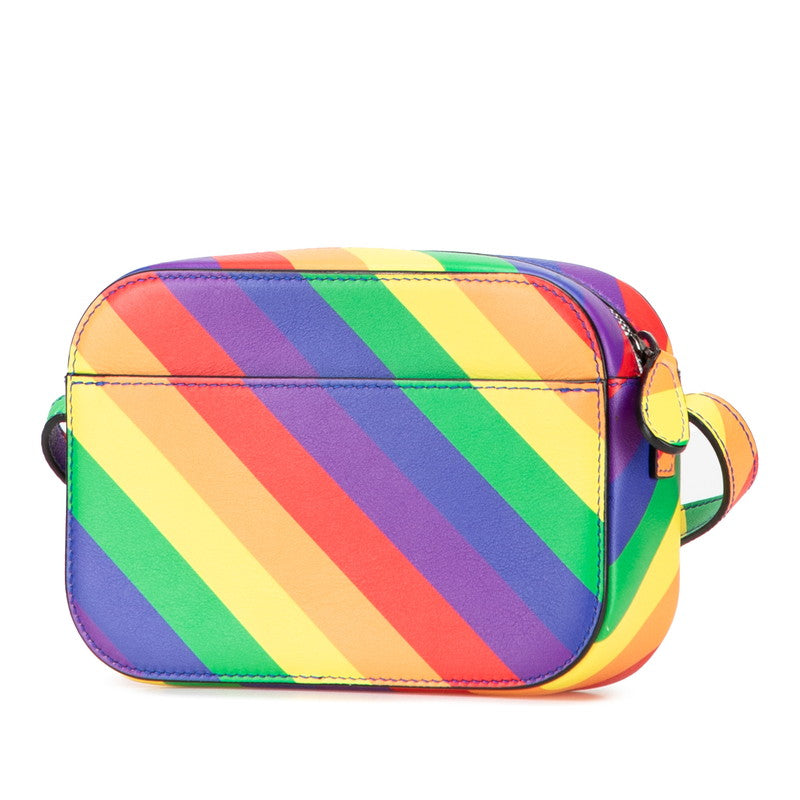 バレンシアガ ヴィル ショルダーバッグ カメラバッグ 558171 マルチカラー レザー レディース BALENCIAGA 【中古】