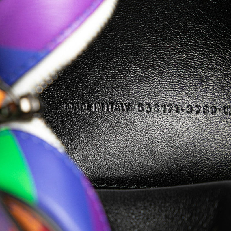 バレンシアガ ヴィル ショルダーバッグ カメラバッグ 558171 マルチカラー レザー レディース BALENCIAGA 【中古】
