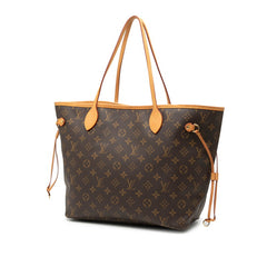 ルイ ヴィトン モノグラム ネヴァーフルMM ショルダーバッグ トートバッグ M40156 ブラウン PVC レザー レディース LOUIS VUITTON 【中古】
