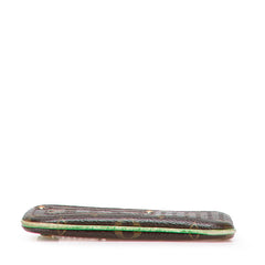ルイ ヴィトン モノグラム ペルフォ ポシェット クレ コインケース M95186 ブラウン ヴェール PVC レザー レディース LOUIS VUITTON 【中古】