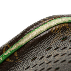 ルイ ヴィトン モノグラム ペルフォ ポシェット クレ コインケース M95186 ブラウン ヴェール PVC レザー レディース LOUIS VUITTON 【中古】