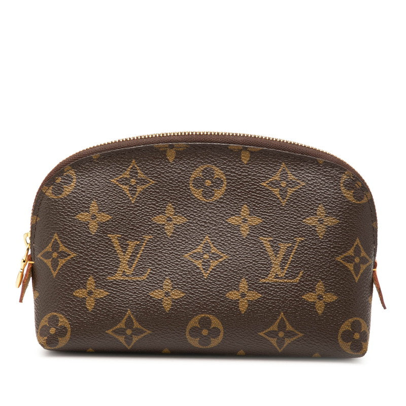 ルイ ヴィトン モノグラム ポシェット コスメティックPM ポーチ M47515 ブラウン PVC レザー レディース LOUIS VUITTON 【中古】
