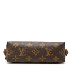 ルイ ヴィトン モノグラム ポシェット コスメティックPM ポーチ M47515 ブラウン PVC レザー レディース LOUIS VUITTON 【中古】