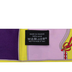 エルメス ツイリー Camails カマイユ スカーフ マルチカラー シルク レディース HERMES 【中古】