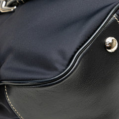 プラダ ハンドバッグ ショルダーバッグ 2WAY ネイビー ナイロン レザー レディース PRADA 【中古】