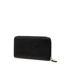 シャネル ココマーク 長財布 ブラック レザー レディース CHANEL 中古