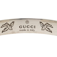 グッチ Blind for love バングル サイズ17 SV925 シルバー レディース GUCCI 【中古】