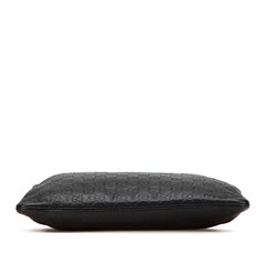 グッチ グッチシマ 斜め掛け ショルダーバッグ 201446 ブラック レザー レディース GUCCI 【中古】