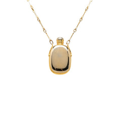 グッチ パフュームボトル チェーン ペンダント ネックレス ゴールド メッキ レディース GUCCI 【中古】
