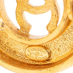 シャネル ヴィンテージ ココマーク イヤリング ゴールド メッキ レディース CHANEL 【中古】