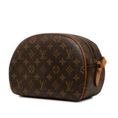 ルイ ヴィトン モノグラム ブロワ 斜め掛け ショルダーバッグ M51221 ブラウン PVC レザー レディース LOUIS VUITTON 中古