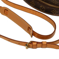 ルイ ヴィトン モノグラム ブロワ 斜め掛け ショルダーバッグ M51221 ブラウン PVC レザー レディース LOUIS VUITTON 中古
