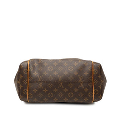 ルイ ヴィトン モノグラム トータリーMM トートバッグ ショルダーバッグ M56689 ブラウン PVC レザー レディース LOUIS VUITTON 【中古】