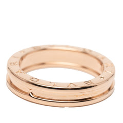 ブルガリ K18PG ピンクゴールド Bzero1 ビーゼロワン 1バンド レディース BVLGARI 16.5号 【中古】