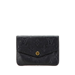 ルイ ヴィトン モノグラム アンプラント ポシェットクレ コインケース M60633 ノワール ブラック レザー レディース LOUIS VUITTON 【中古】