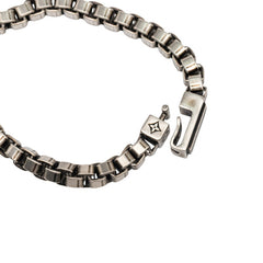 ルイ ヴィトン LV テーラー ブレスレット サイズL M1149L SV925 シルバー メンズ LOUIS VUITTON 【中古】