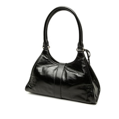 プラダ トートバッグ ショルダーバッグ 1BG580 ブラック レザー レディース PRADA 中古