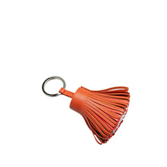 エルメス カルメン キーホルダー バッグチャーム カーネリアン ローズテキサス グリシーヌ アニョーミロ レディース HERMES 中古