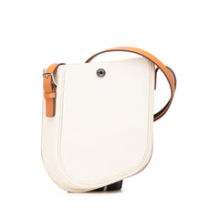 エルメス パースペクティブ キャヴァリエール ショルダーバッグ ホワイト系 トゴ ヴァッシュハンター レディース HERMES 【中古】