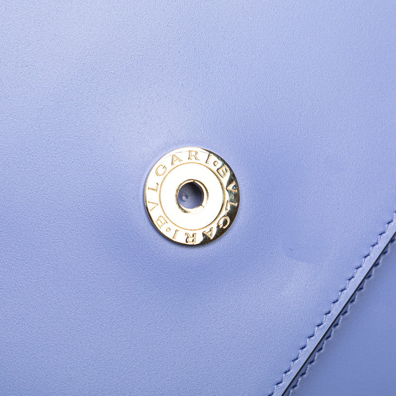 ブルガリ セルペンティ フォーエバー チェーン ショルダーバッグ パープル系 レザー レディース BVLGARI 【中古】