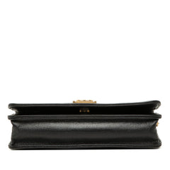 シャネル ココマーク ボーイシャネル チェーン ショルダーバッグ ブラック キャビアスキン レディース CHANEL 【中古】