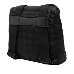 シャネル ニュートラベルライン ココマーク バックパック リュック A15958 ブラック ナイロン レディース CHANEL 中古