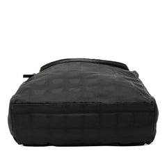 シャネル ニュートラベルライン ココマーク バックパック リュック A15958 ブラック ナイロン レディース CHANEL 中古