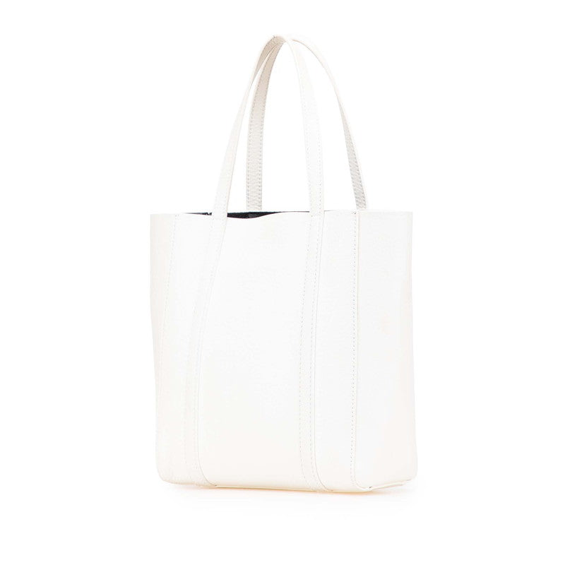 バレンシアガ エブリデイ XXS ハンドバッグ ショルダーバッグ 2WAY 551815 ホワイト レザー レディース BALENCIAGA 【中古】