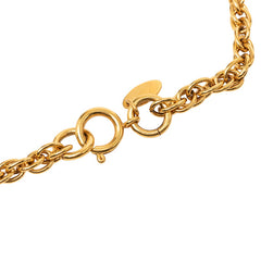 シャネル ヴィンテージ ロング チェーン ネックレス ゴールド メッキ レディース CHANEL 【中古】