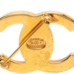 シャネル ココマーク ターンロック ブローチ ヴィンテージ 96P ゴールド メッキ GP レディース CHANEL 【中古】