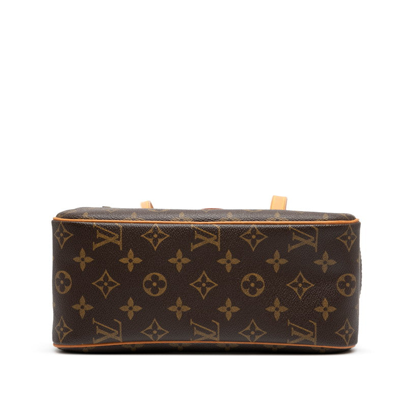 ルイ ヴィトン モノグラム シテMM ハンドバッグ ワンショルダーバッグ M51182 ブラウン PVC レザー レディース LOUIS VUITTON 【中古】