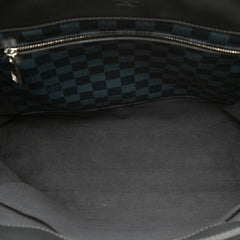 ルイ ヴィトン ダミエコバルト カバ ヴォワヤージュ トートバッグ N41397 ネイビー ブラック PVC レザー メンズ LOUIS VUITTON 中古