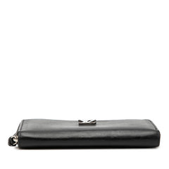 ルイ ヴィトン ジッピー ロックミー ラウンドファスナー 長財布 M62622 ノワール ブラック レザー レディース LOUIS VUITTON 【中古】