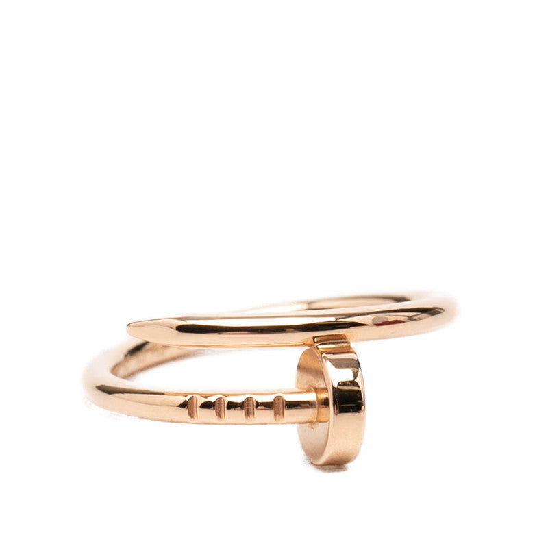 カルティエ ジュスト アン クル リング 指輪 #48 K18PG ピンクゴールド Au750 レディース CARTIER 【中古】