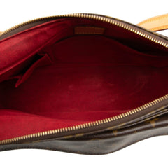 ルイ ヴィトン モノグラム ヴィバシテGM ワンショルダーバッグ M51163 ブラウン PVC レザー レディース LOUIS VUITTON 【中古】