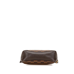ルイ ヴィトン ダミエ トゥルース メイクアップ アクセサリーポーチ N51982 ブラウン PVC レザー レディース LOUIS VUITTON 【中古】
