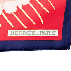 エルメス カレ90 Les Pivoines レ ピヴォワンヌ 芍薬 牡丹 スカーフ 大判スカーフ ピンク系 シルク レディース HERMES 中古