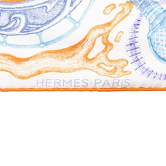 エルメス カレ90 The Horsawards 馬への表彰 スカーフ 大判スカーフ マルチカラー シルク レディース HERMES 中古